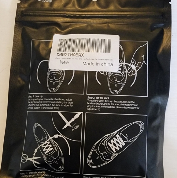 anan520 Elastic No Tie Shoe Laces For Adults,Kids,Elderly,System With Elastic - Picture 2 of 8